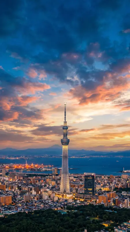 Sunset City Landmark