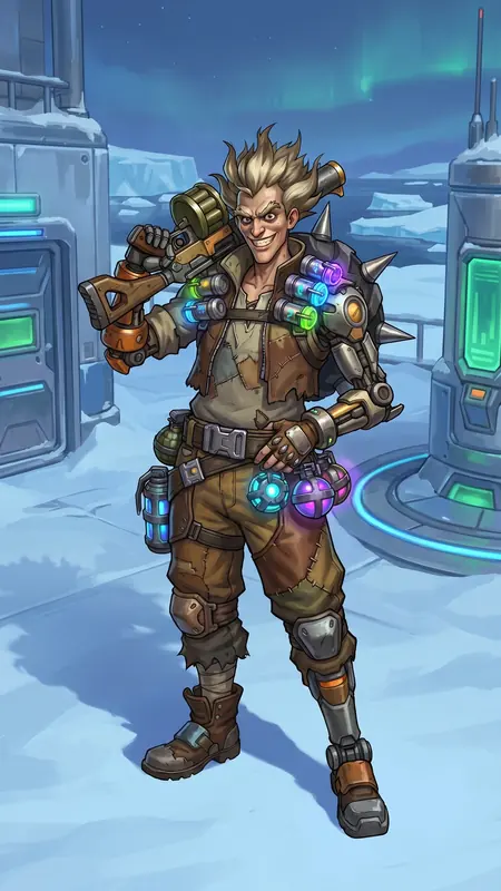 Sci-Fi Game Character