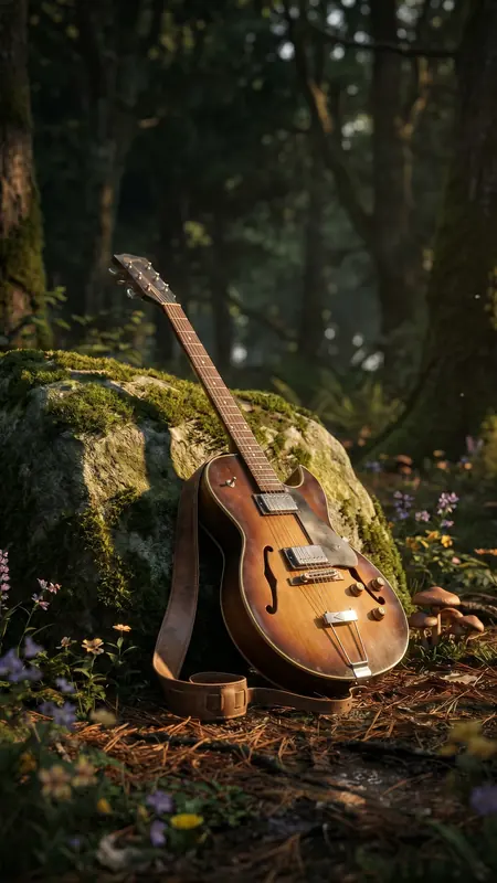 Forest Instrument Still Life