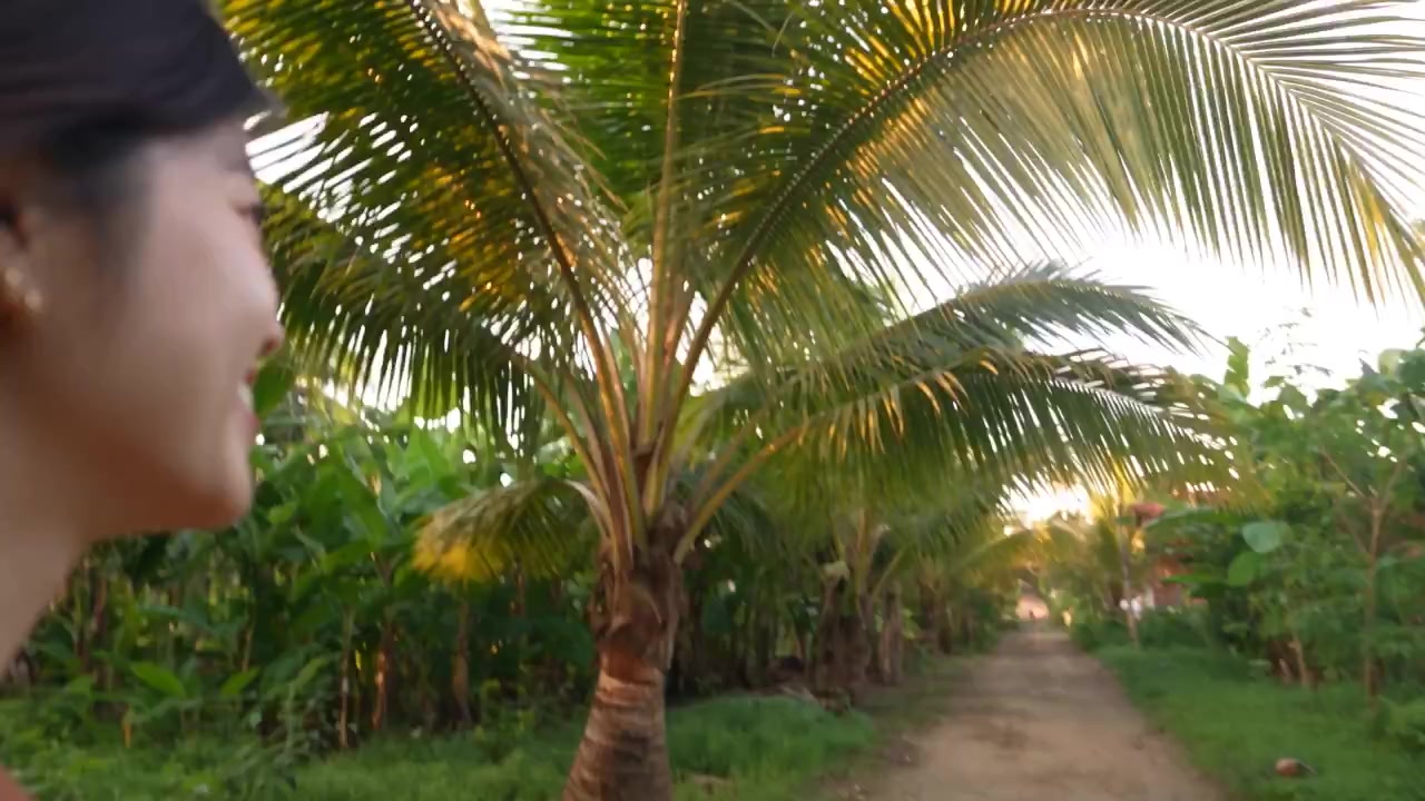 peaceful tropical village vlog