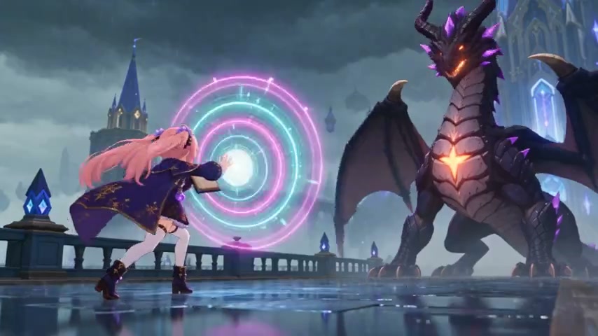 High Density Anime Action Fantasy Sequence